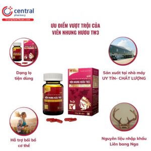 Viên Nhung Hươu TW3